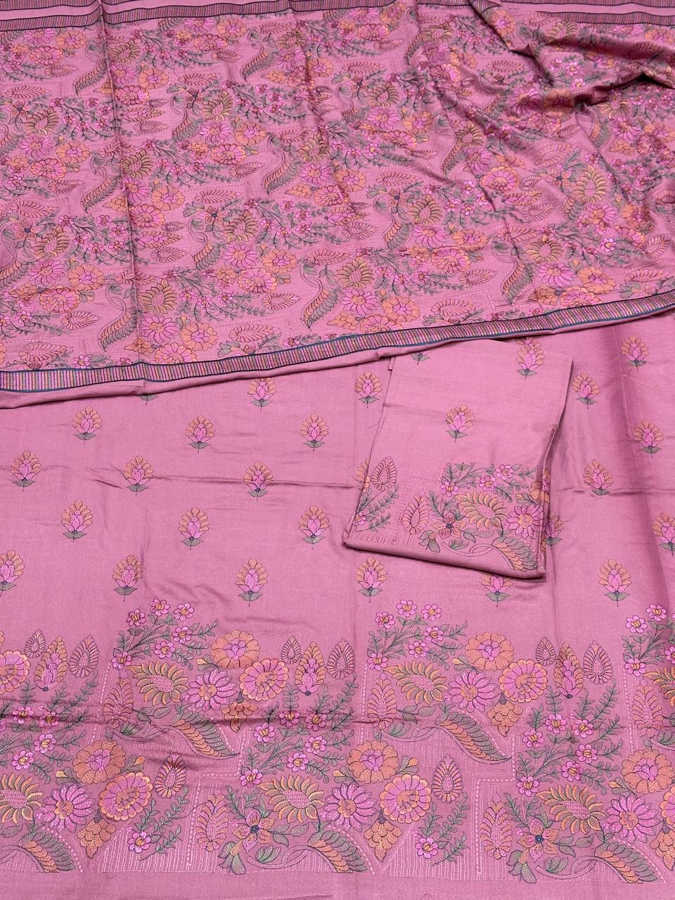 Karandi shawl suits