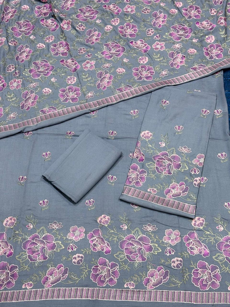 Karandi shawl suits